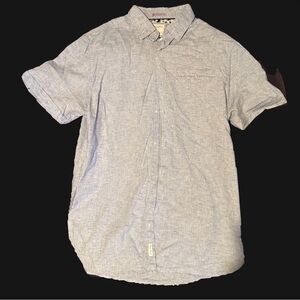 Denim & Flower Light Blue Casual Button Down Shirt